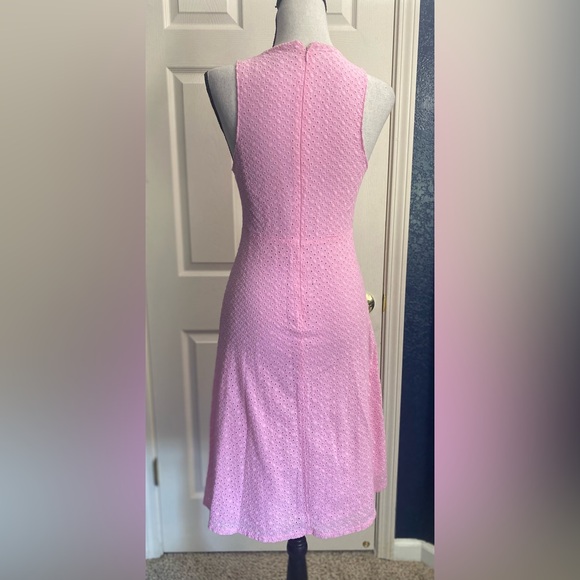 Lulu's Pink Sleeveless V-Neck Sundress - Picture 2 of 5